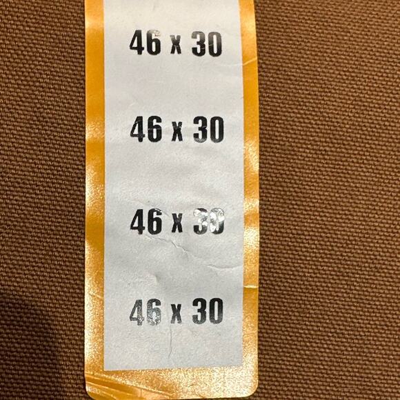 Carhartt Loose Fit Golden Brown Duck Utility Work Pants Mens Size 46 x 30 NWT - Picture 4 of 8